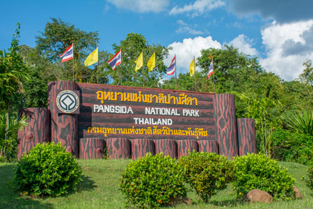 Eingang zum Pang Sida Nationalpark