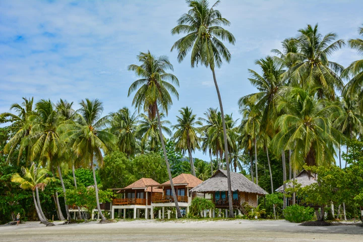 Pawapi Resort auf der Insel Ko Muk in Thailand.