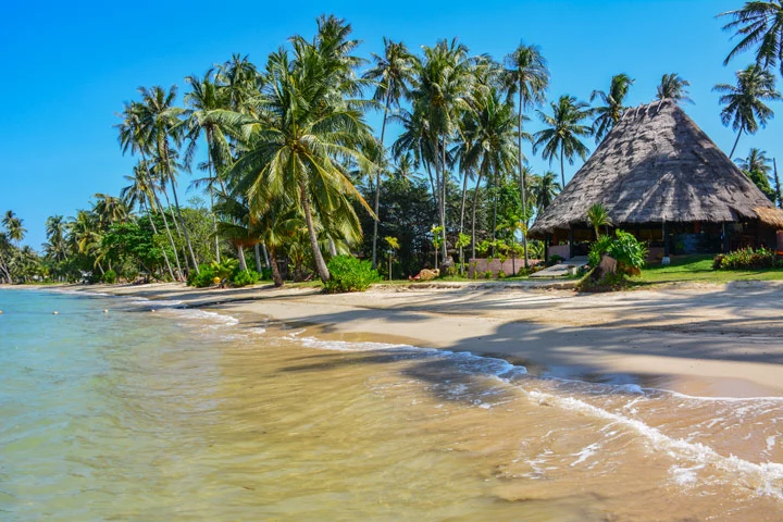 Ao Soun Yai Beach auf der Insel Ko Mak in Thailand.