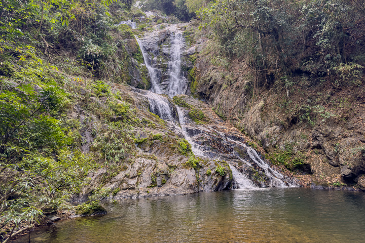 Than Sawan Wasserfall 2 im Khao Sok Nationalpark.