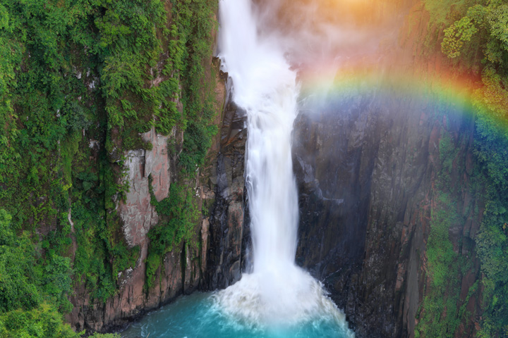 Haew Narok Wasserfall im Khao Yai Nationalpark.