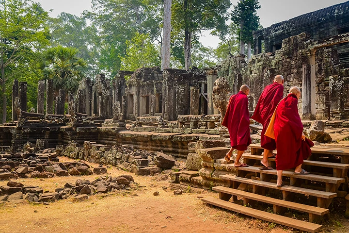 Ein Highlight Ihrer Thailand Kambodscha Rundreise ist die Erkundung der Tempel um Angkor Wat.